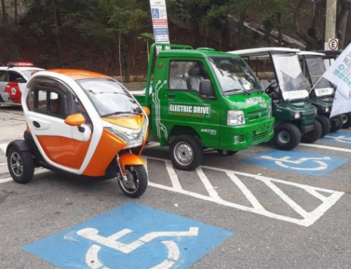 Carreata de veículos elétricos marcou o Dia da Mobilidade Elétrica